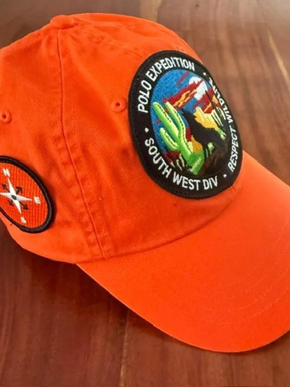 1 OF 1 POLO RALPH LAUREN SW DIV EXPEDITION RESPECT WILDLIFE UNIT 581 COMPASS CAP